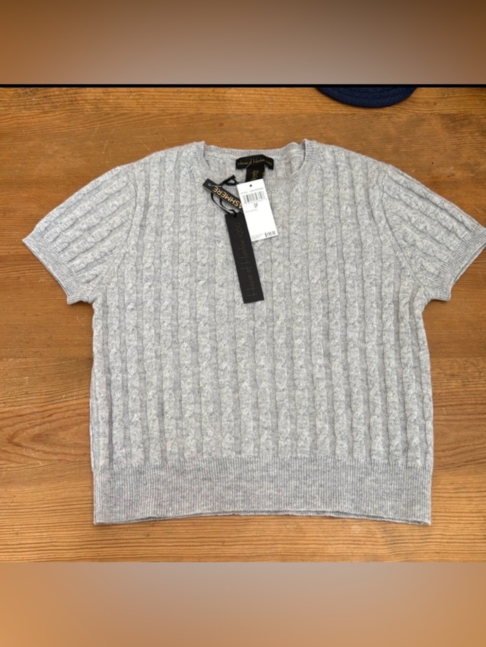 House of Harlow Cashmere Cable Knit Sweater